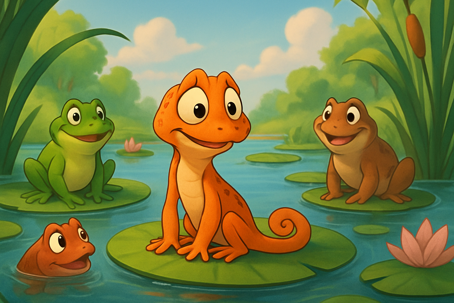 Nico the Nervous Newt